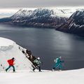 Штани для  скітуру чоловічі Jack Wolfskin Alpspitze блакитно-чорні 1507511 6