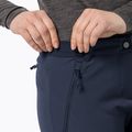 Штани софтшел жіночі Jack Wolfskin Geigelstein Slim night blue 5