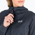 Флісова кофта жіноча Jack Wolfskin Hydro Grid Fleece сіра 1709911 6