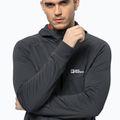 Флісова кофта чоловіча Jack Wolfskin Hydro Grid Hooded FZ сіра 1710002 3