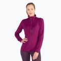 Флісова кофта жіноча Jack Wolfskin Peak Grid Fleece фіолетова 1710351