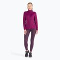 Флісова кофта жіноча Jack Wolfskin Peak Grid Fleece фіолетова 1710351 2