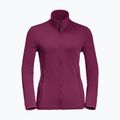 Флісова кофта жіноча Jack Wolfskin Peak Grid Fleece фіолетова 1710351 8