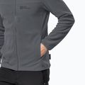 Флісова кофта чоловіча Jack Wolfskin Beilstein сіра 1710551 3