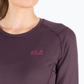 Футболка трекінговаa longsleeve damska Jack Wolfskin Infinite LS фіолетова 1808311 5
