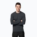 Футболка трекінговаa longsleeve męska Jack Wolfskin Infinite LS графіт 1808311