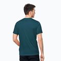 Футболка трекінгова чоловіча Jack Wolfskin Hiking Graphic блакитна 1808761_4133 2