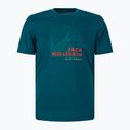 Футболка трекінгова чоловіча Jack Wolfskin Hiking Graphic блакитна 1808761_4133 4