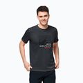 Футболка трекінгова чоловіча Jack Wolfskin Hiking Graphic сіра 1808761_6230