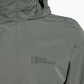 Куртка дощовик чоловіча Jack Wolfskin Stormy Point 2L зелена 1111142 8