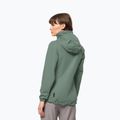 Куртка дощовик жіноча Jack Wolfskin Stormy Point 2L зелена 1111202 2