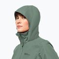 Куртка дощовик жіноча Jack Wolfskin Stormy Point 2L зелена 1111202 3