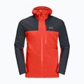 Куртка дощовик чоловіча Jack Wolfskin Go Hike червона 1114051 7