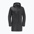 Куртка дощовик жіноча Jack Wolfskin Goldgewann Parka чорна 1115731_6350_002 6