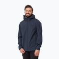 Куртка дощовик чоловіча Jack Wolfskin Elsberg 2.5L блакитна 1115881_1010_002