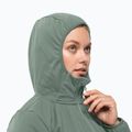 Куртка софтшел жіноча Jack Wolfskin Bornberg Hoody зелена 1307691 3