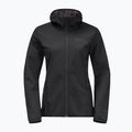 Куртка софтшел жіноча Jack Wolfskin Bornberg Hoody чорна 1307691 7