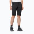Штани софтшел жіночі Jack Wolfskin Glastal Zip Off чорні 1508151_6000_042 3