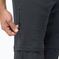 Штани софтшел чоловічі Jack Wolfskin Glastal Zip Away сірі 1508301 3