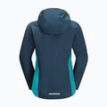 Куртка дощовик дитяча Jack Wolfskin Active Hike синьо-зелена 1609251 2