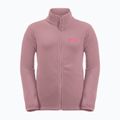 Кофта трекінгова дитяча Jack Wolfskin Taunus рожева 1609481