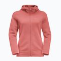 Кофта трекінгова жіноча Jack Wolfskin Modesto Hooded рожева 1706254 4