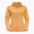 Кофта трекінгова жіноча Jack Wolfskin Modesto Hooded жовта 1706254 4