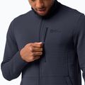 Кофта трекінгова чоловіча Jack Wolfskin Modesto синя 1706483 3