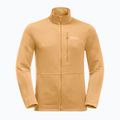 Кофта трекінгова чоловіча Jack Wolfskin Modesto жовта 1706483 4