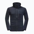 Кофта трекінгова чоловіча Jack Wolfskin Modesto Hooded синя 1706493 5