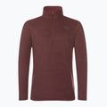 Кофта трекінгова чоловіча Jack Wolfskin Taunus HZ бордова 1709522 4