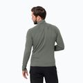 Кофта трекінгова чоловіча Jack Wolfskin Prelight FZ зелена 1711001 2