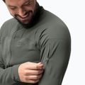 Кофта трекінгова чоловіча Jack Wolfskin Prelight FZ зелена 1711001 3