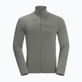 Кофта трекінгова чоловіча Jack Wolfskin Prelight FZ зелена 1711001 5