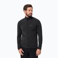 Кофта трекінгова чоловіча Jack Wolfskin Prelight FZ Black 1711001