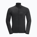 Кофта трекінгова чоловіча Jack Wolfskin Prelight FZ Black 1711001 5