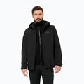 Куртка 3в1 чоловіча Jack Wolfskin Taubenberg 3In1 black 6001 3