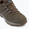 Черевики трекінгові чоловічі Jack Wolfskin Refugio Texapore Low cold coffee 7