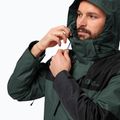 Чоловіча куртка Jack Wolfskin Jasper 3в1 від дощу чорно-оливкова 5