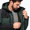 Чоловіча куртка Jack Wolfskin Jasper 3в1 від дощу чорно-оливкова 6
