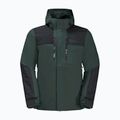Чоловіча куртка Jack Wolfskin Jasper 3в1 від дощу чорно-оливкова 8
