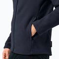 Кофта флісова чоловіча Jack Wolfskin Winterstein Fz night blue 4
