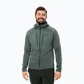 Чоловічий пуховик Jack Wolfskin Alpgrat Pro Ins Fz hedge green