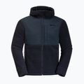 Кофта флісова чоловіча Jack Wolfskin Felslicht Hooded night blue 7