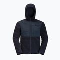 Кофта флісова чоловіча Jack Wolfskin Felslicht Hooded night blue 8