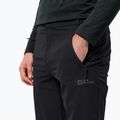 Штани трекінгові чоловічі Jack Wolfskin Glastal Winter black 3