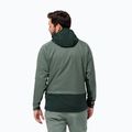 Чоловіча дощова куртка Jack Wolfskin Alpspitze Ins Hybrid hedge зеленого кольору 2