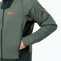 Чоловіча дощова куртка Jack Wolfskin Alpspitze Ins Hybrid hedge зеленого кольору 5