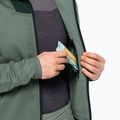 Чоловіча дощова куртка Jack Wolfskin Alpspitze Ins Hybrid hedge зеленого кольору 6