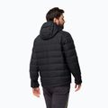 Чоловіча куртка Jack Wolfskin Ather Down Hoody з капюшоном чорна 2